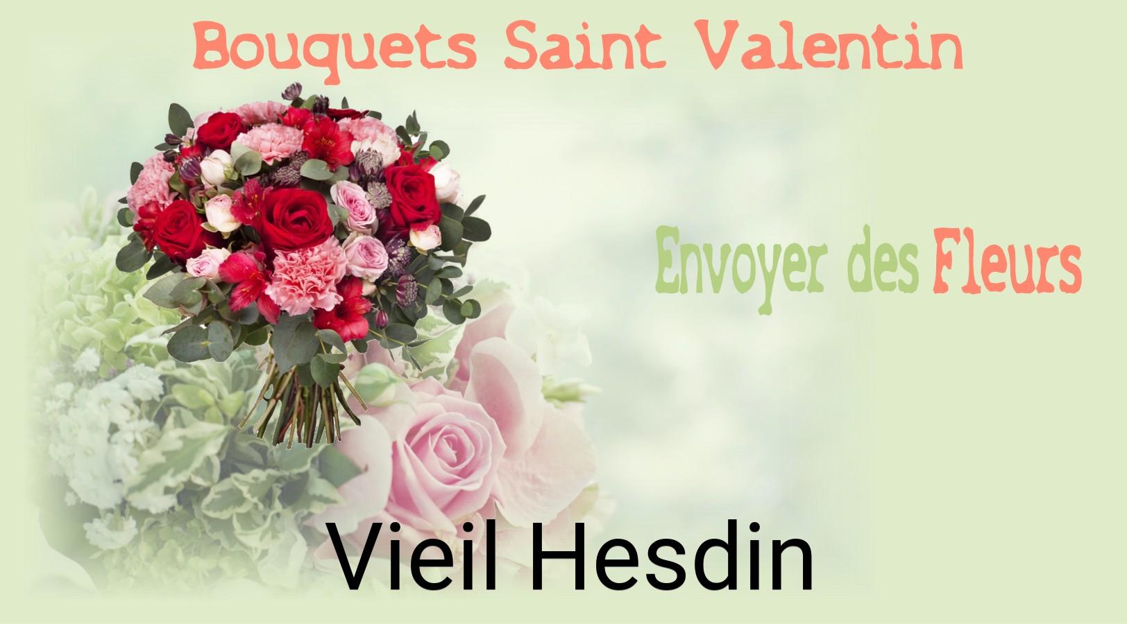 Roses de Saint-Valentin livrées à Vieil-Hesdin
